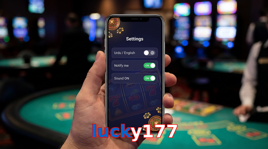 Game list for Lucky177 app section
