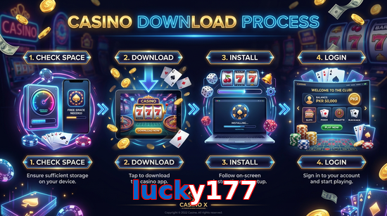 Game list for Lucky177 download section