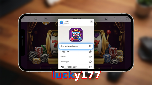 Game list for Lucky177 ios section