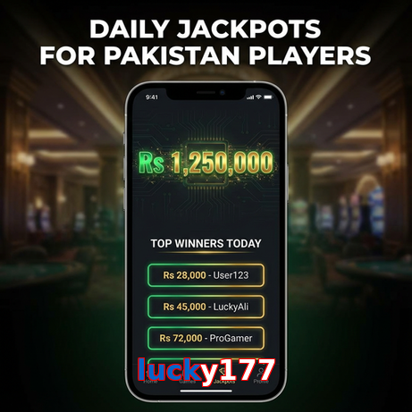 Game list for Lucky177 win section